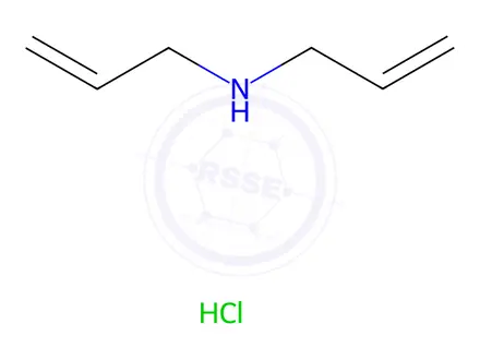 Chemical structure of Diallylamine Hydrochloride
