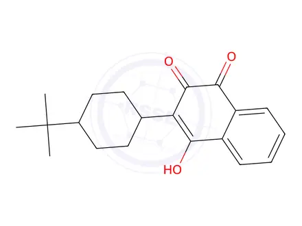Chemical structure of Buparvaquone Impurity 16