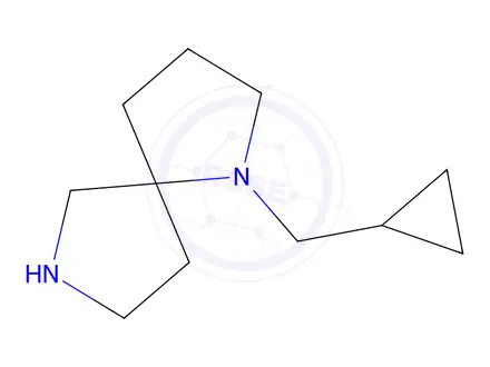 Chemical structure of 1-(Cyclopropylmethyl)-1,7-diazaspiro[4.4]Nonane