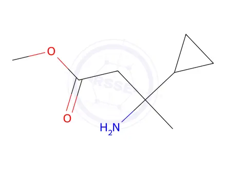 Chemical structure of Methyl 3-amino-3-cyclopropylbutanoate