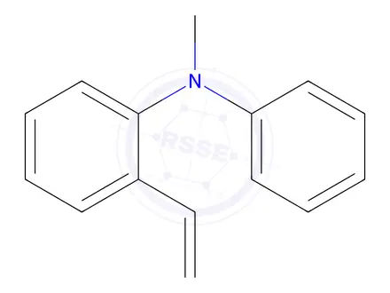 Chemical structure of N-Methyl-N-phenyl-2-vinylaniline