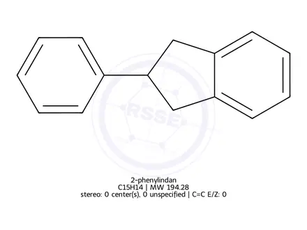Chemical structure of 2-Phenyl-2,3-dihydro-1H-indene