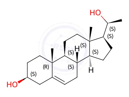 Chemical structure of Pregnenolone Impurity 16