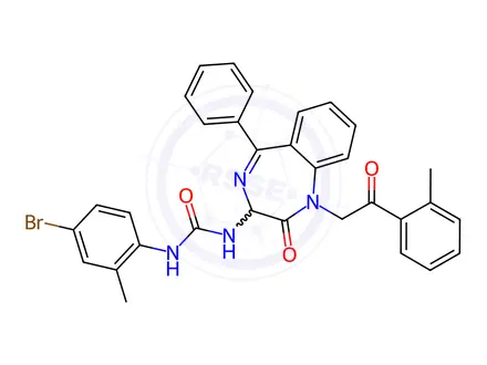 Chemical structure of YM 022 Impurity 71