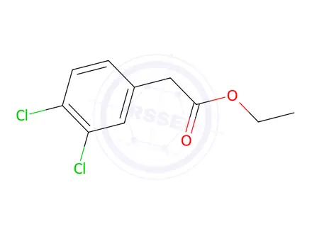 Chemical structure of Ethyl 3,4-Dichlorophenylacetate