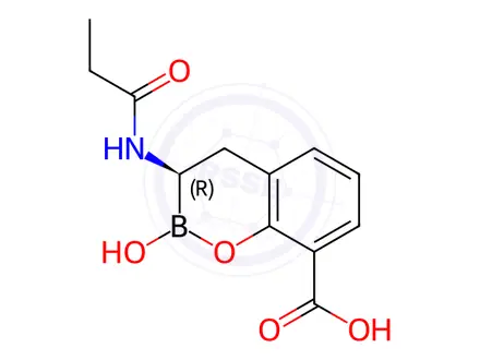 Chemical structure of Ledaborbactam