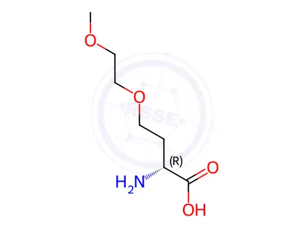 Chemical structure of O-(2-Methoxyethyl)-D-homoserine
