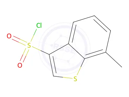 Chemical structure of 7-Methylbenzo[b]thiophene-3-sulfonyl chloride