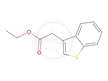 Chemical structure of Ethyl 2-(benzo[b]thiophen-3-yl)acetate