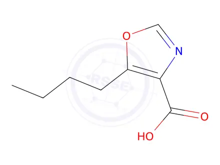 Chemical structure of 5-Butyl-1,3-oxazole-4-carboxylic acid