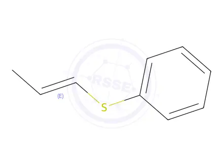 Chemical structure of (E)-1-(Phenylthio)propene