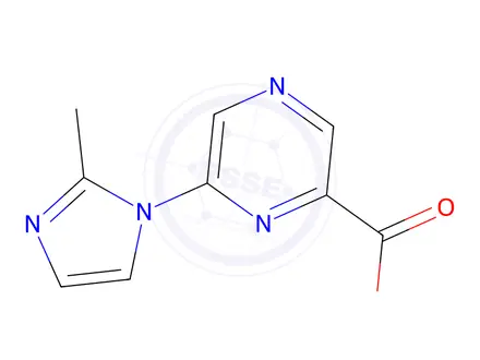 Chemical structure of 6-(2-Methyl-1h-imidazol-1-yl)pyrazine-2-carboxylic acid