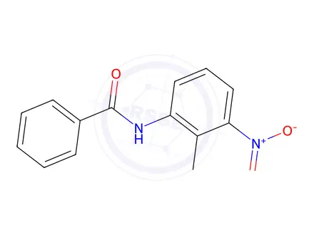 Chemical structure of N-(2-methyl-3-nitrophenyl)benzamide