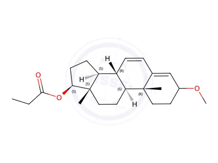 Chemical structure of Testosterone Impurity 55