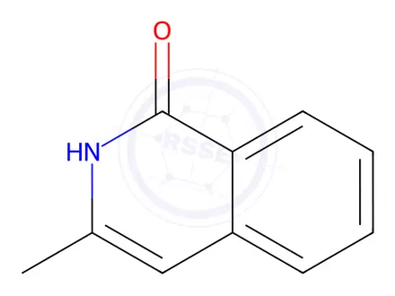 Chemical structure of 3-Methylisoquinolin-1(2H)-one