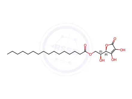 Chemical structure of Ascorbyl Palmitate