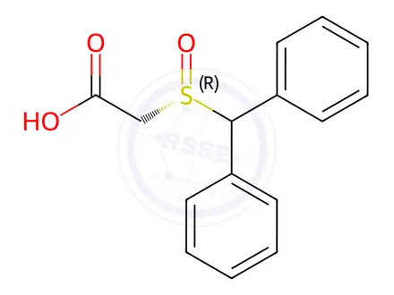 Chemical structure of (S)-(+)-Modafinic Acid
