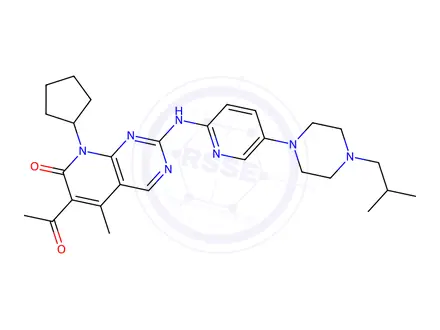 Chemical structure of Palbociclib Impurity 79