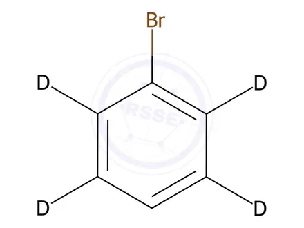 Chemical structure of Bromobenzene-2,3,5,6-d4