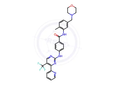 Chemical structure of Flumatinib Impurity 97