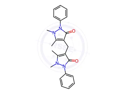 Chemical structure of Diantipyrylmethane