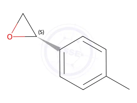 Chemical structure of Oxirane, 2-(4-methylphenyl)-, (2S)-