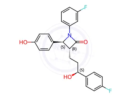Chemical structure of Ezetimibe Impurity G