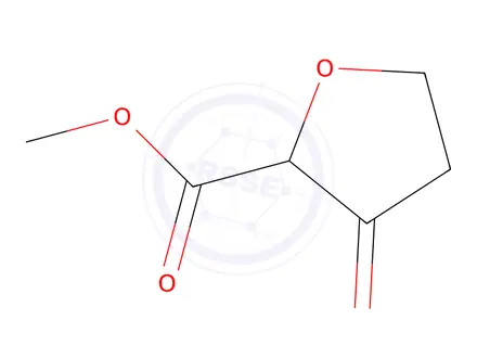 Chemical structure of methyl 3-oxooxolane-2-carboxylate