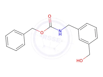Chemical structure of Benzyl (3-(hydroxymethyl)benzyl)carbamate