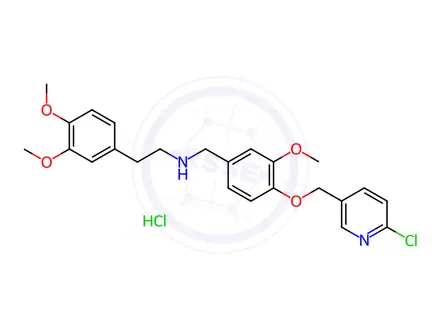 Chemical structure of SBE13 Hydrochloride
