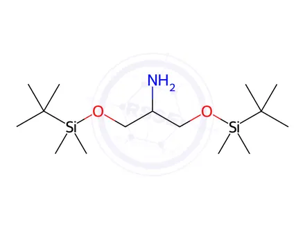 Chemical structure of 2,2,3,3,9,9,10,10-Octamethyl-4,8-dioxa-3,9-disilaundecan-6-amine