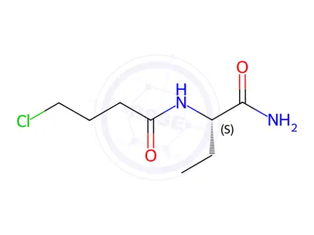 Chemical structure of Levetiracetam USP Related Compound A