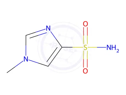 Chemical structure of 1-Methylimidazole-4-sulfonamide