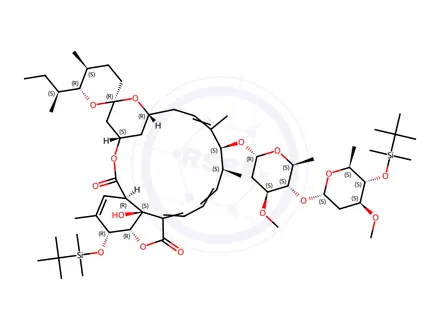 Chemical structure of Abamectin Impurity 6