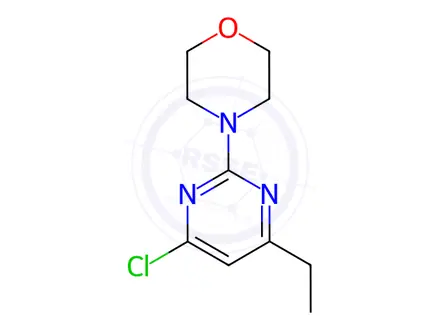 Chemical structure of 4-(4-Chloro-6-ethylpyrimidin-2-yl)morpholine