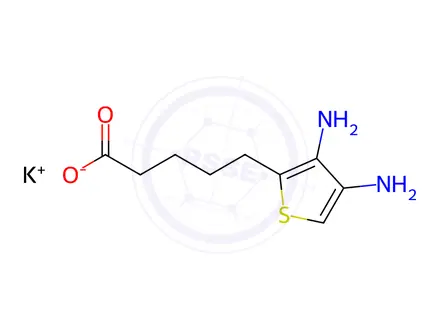 Chemical structure of Biotin Impurity C Dihydrochloride