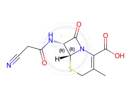 Chemical structure of Cefacetrile Impurity 4