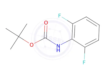 Chemical structure of N-Boc-2,6-difluoroaniline