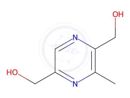 Chemical structure of 3-Methyl-2,5-pyrazinedimethanol