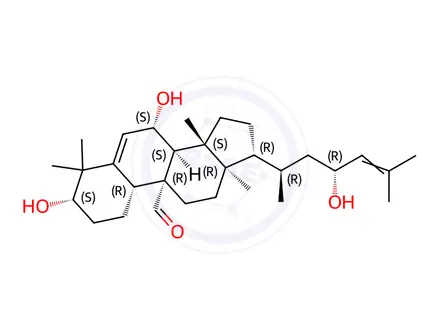 Chemical structure of Momordicine I
