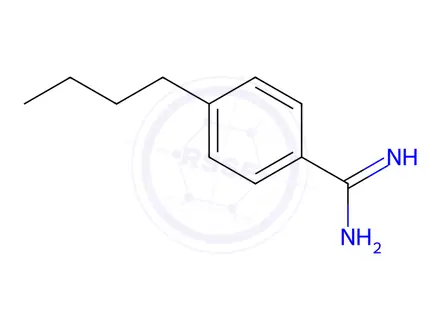 Chemical structure of 4-BUTYL-BENZAMIDINE
