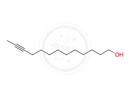 Chemical structure of 11-TRIDECYN-1-OL