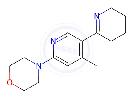 Chemical structure of 4-(4'-Methyl-3,4,5,6-tetrahydro-[2,3'-bipyridin]-6'-yl)morpholine