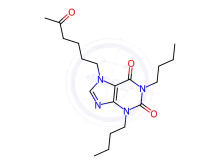 Chemical structure of Propentofylline Impurity 46