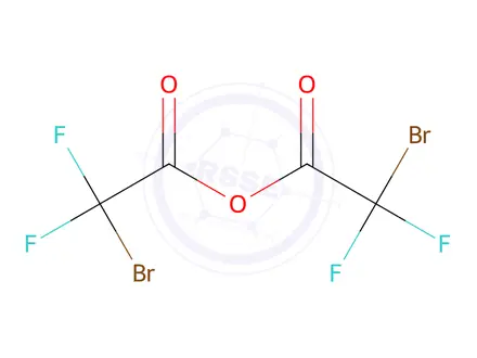 Chemical structure of 2-Bromo-2,2-difluoroacetic anhydride