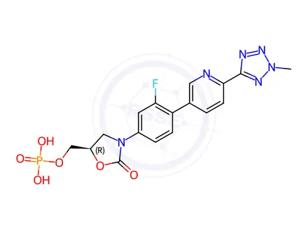 Chemical structure of Tedizolid Phosphate