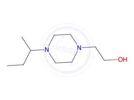 Chemical structure of 2-(4-(Sec-butyl)piperazin-1-yl)ethan-1-ol
