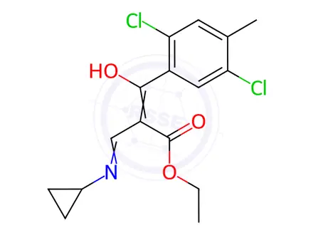 Chemical structure of Ozenoxacin Impurity 35
