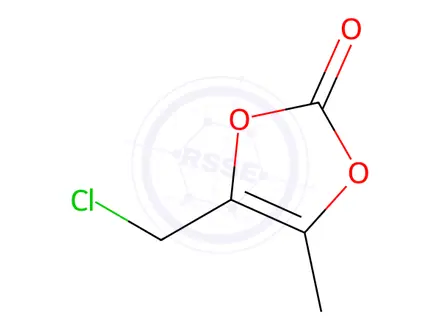 Chemical structure of 4-(Chloromethyl)-5-methyl-1,3-dioxol-2-one