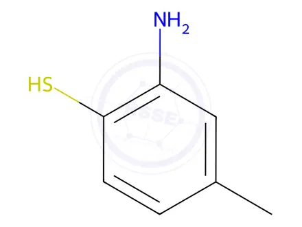 Chemical structure of 2-amino-4-methylbenzenethiol